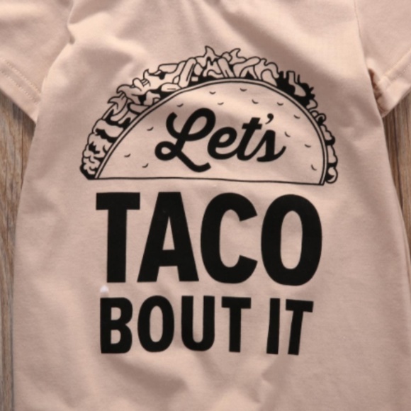 Baby outfit “Let's taco 'bout it"!  24 mo. - Picture 4 of 6